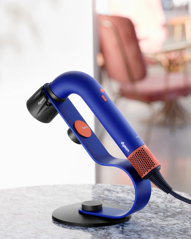 Dyson-designed display stand.