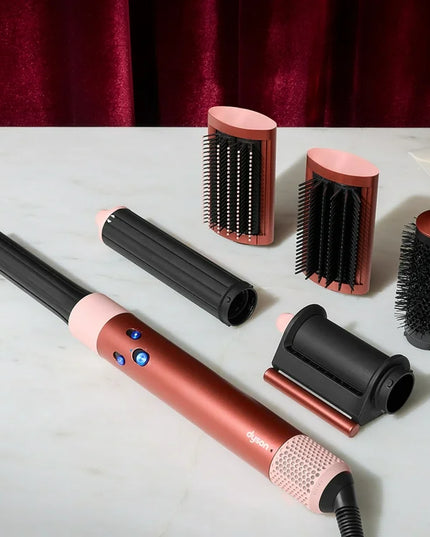 Dyson - Dyson Airwrap™ Complete Long Volumise multi-styler and dryer Straight+Wavy (Strawberry Bronze/Blush Pink)