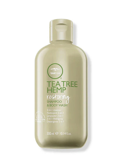 John Paul Mitchell Systems - Tea Tree Hemp Restoring Shampoo & Body Lotion