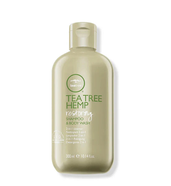 John Paul Mitchell Systems - Tea Tree Hemp Restoring Shampoo & Body Lotion