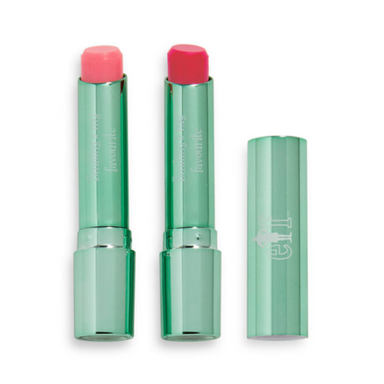 Elf x I Heart Revolution Smiling My Favourite Lip Care Duo
Sweeter than candy-cane, this yummy candy cane scented lip scrub and balm duo helps to reveal soft and luscious lips in an instant! Featuring a Vanilla Lip Scrub and Icing Sugar Lip Balm. Mmm!