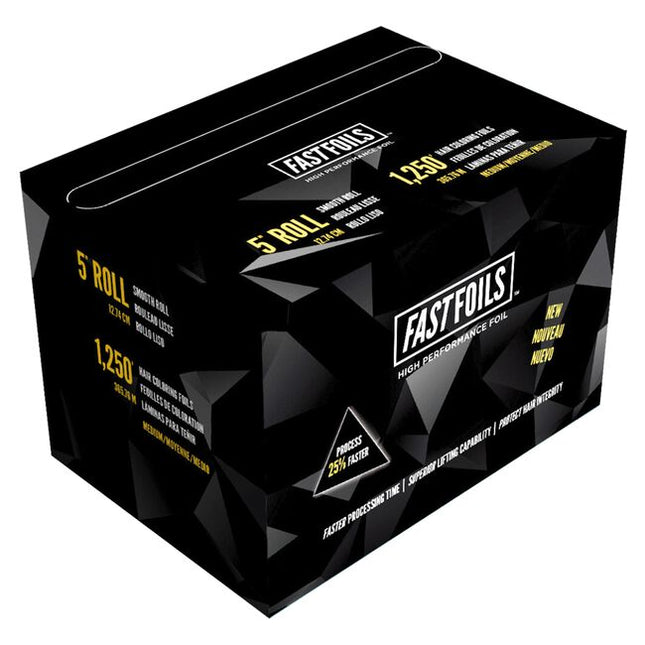Experience a minimum of 25% faster processing time with our high-performance endothermic foils. Designed with special thermal properties to achieve a more consistent, even, and higher level of lift with better colour deposit, eliminating the need to use damaging levels of developer.