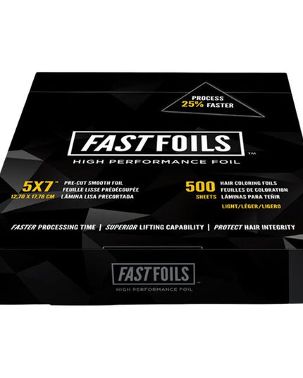 Experience a minimum of 25% faster processing time with our high-performance endothermic foils. Designed with special thermal properties to achieve a more consistent, even, and higher level of lift with better colour deposit, eliminating the need to use damaging levels of developer.