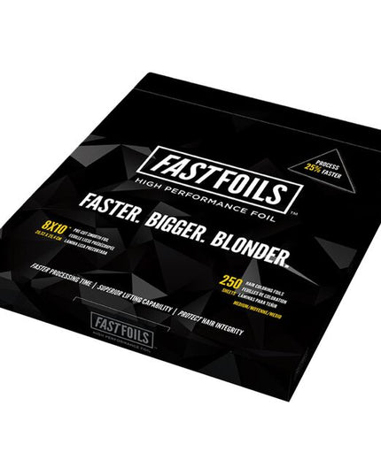 Experience a minimum of 25% faster processing time with our high-performance endothermic foils. Designed with special thermal properties to achieve a more consistent, even, and higher level of lift with better colour deposit, eliminating the need to use damaging levels of developer.