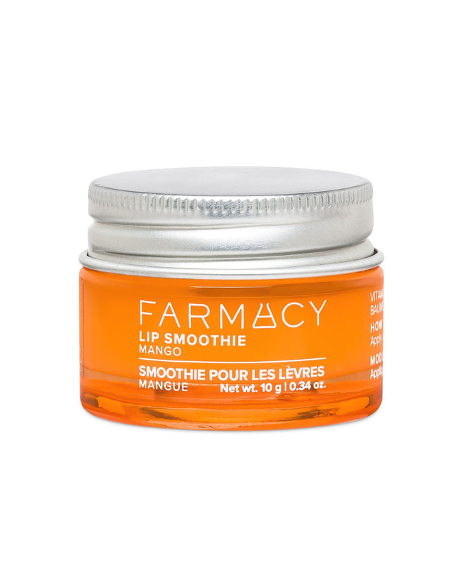 Our peptide-powered smoothie with tropical vacation vibes! This nourishing, clinically proven daily peptide lip balm is packed with upcycled mango seed butter, peptides + vitamin C for smooth, plumped lips coated with locked-in moisture and a high-gloss finish.