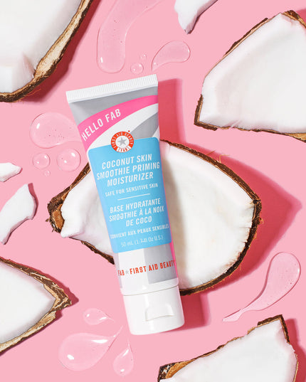 Luminizing 2-in-1 face moisturizer and primer hydrates and preps skin for makeup.