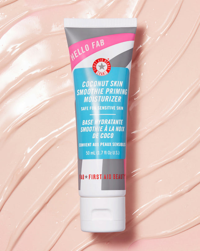 Luminizing 2-in-1 face moisturizer and primer hydrates and preps skin for makeup.