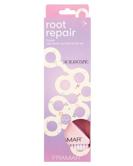 A new moon and a new ‘do’. 2 pack - root touch up brush set - AccuSoft bristles - aura colors.