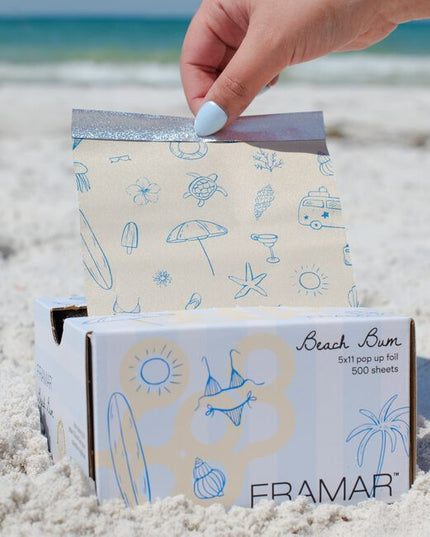 Bring laid-back beach vibes straight to the chair with our this limited-edition coastal print. Time to add splash of summer to every service!