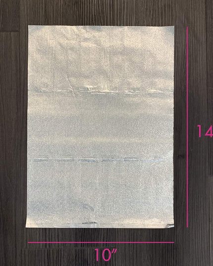 Big Poppa Star Struck Silver 14 x 10 Pop Up Foils includes 250 sheets. Extra-wide foils wrap the entire scalp, perfect for highlights on long strands.