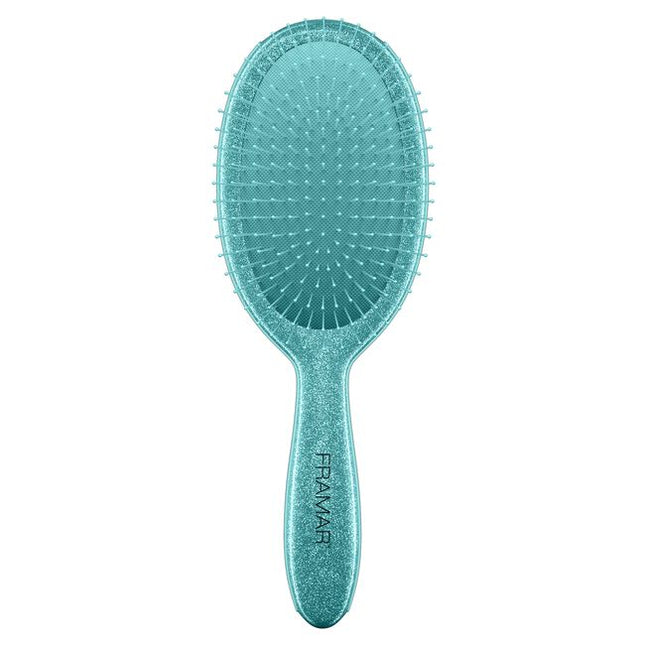 Flexible bristles - pain free brushing - glitter detangle brush
Frosted &amp; Fabulous!
Let this glitter detangle brush bring the festive vibes to your salon!