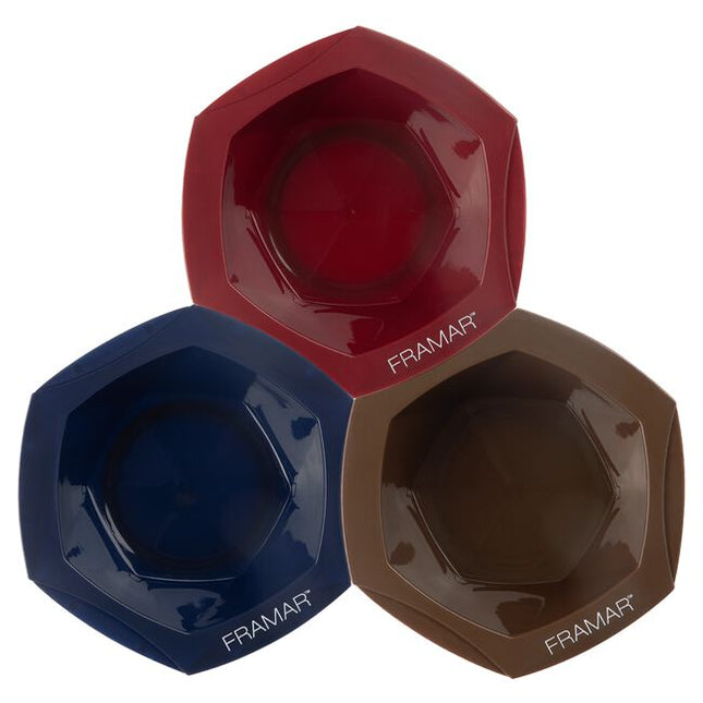 3 gorgeous limited edition Dark Academia coloured mixing bowls.