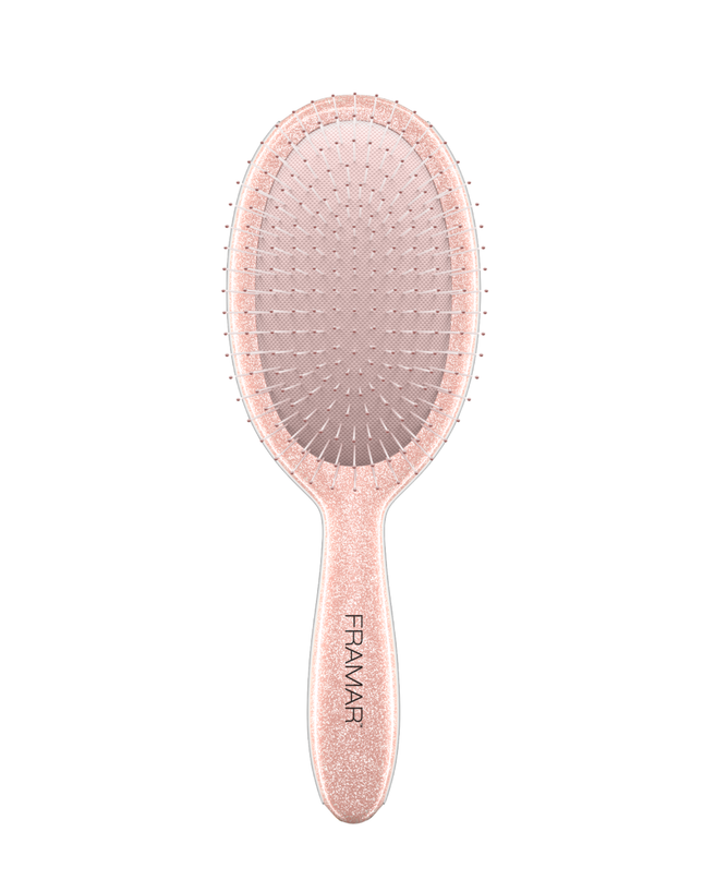 Add a little shimmer to your haircare game. Let this brush bring a touch of sparkle to your salon.