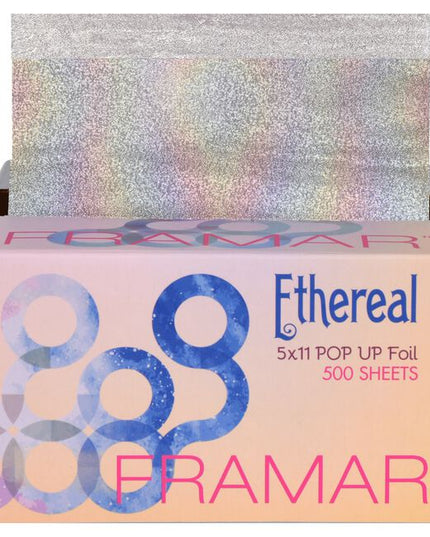 500 Pop Up Sheets of Ethereal goodness! Pre-Folded edge to get that much closer to the scalp along with the most elegant foil that folds and holds where its supposed to, when it's supposed to. All sheets are 5x11 inches.