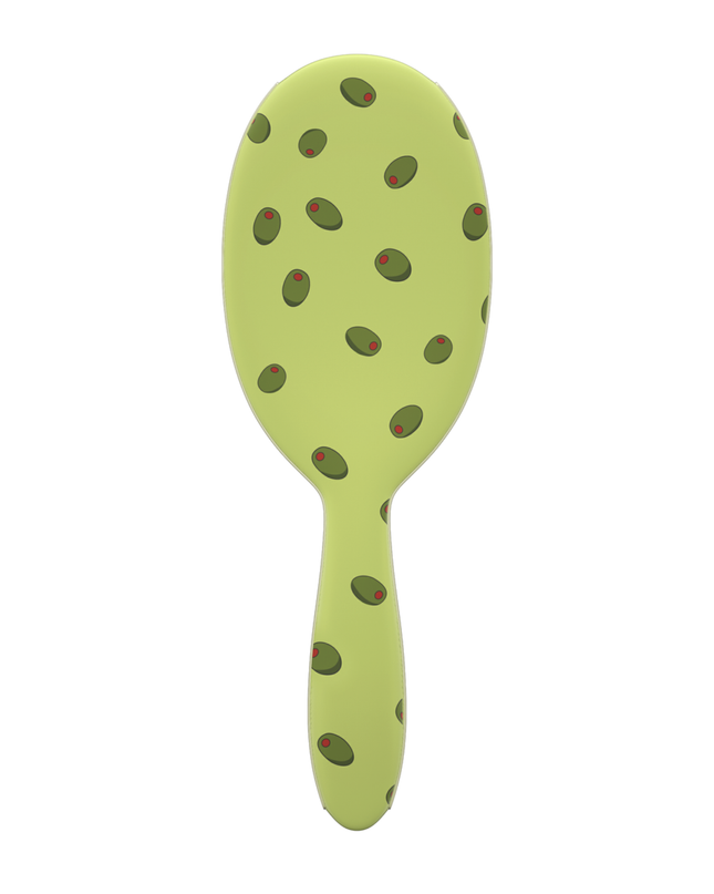 Add a splash of personality to your station with the Framar Extra Dirty Detangle Brush in the playful Extra Olives design. This stylist-favorite brush is made to glide through even the toughest tangles—gently and efficiently—without pulling or causing unnecessary breakage.