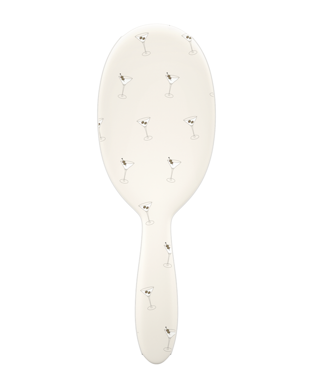 Shake up your styling routine with the Framar Extra Dirty Detangle Brush in the chic Martini Mood design. This must-have tool tackles tangles effortlessly while being gentle on the hair—making it a go-to for busy stylists and everyday use.