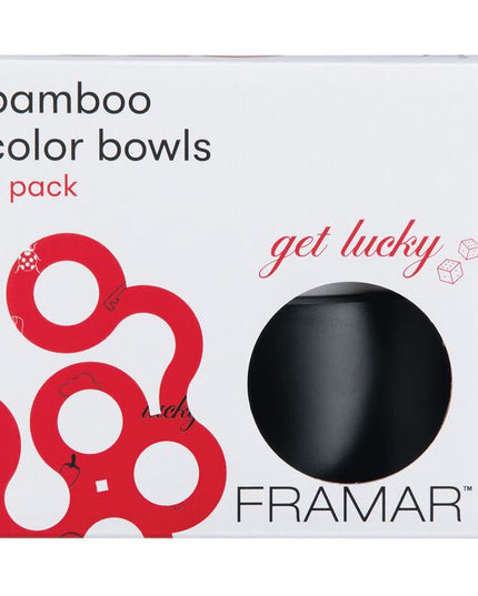 Limited Edition Bamboo Bowls for you to paint the hair of your client’s dreams.