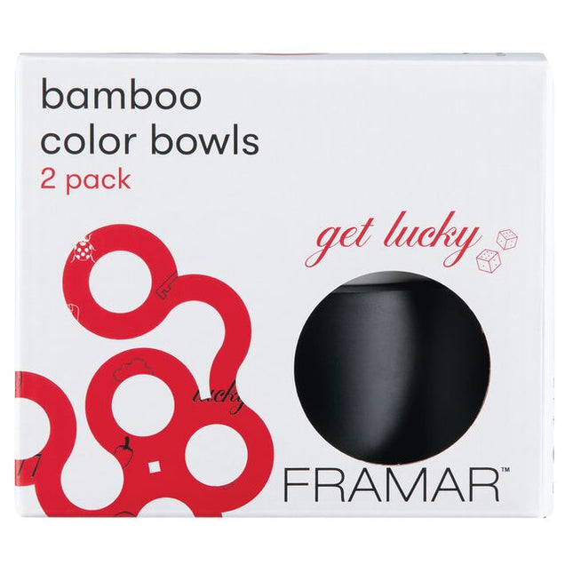 Limited Edition Bamboo Bowls for you to paint the hair of your client’s dreams.