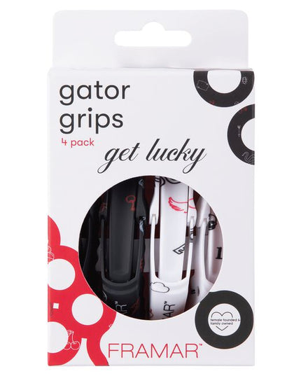 Hold large sections of hair with ease with this wide mouth rubberized no slip clip.