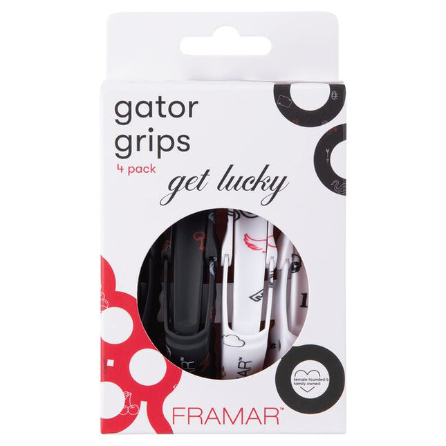 Hold large sections of hair with ease with this wide mouth rubberized no slip clip.