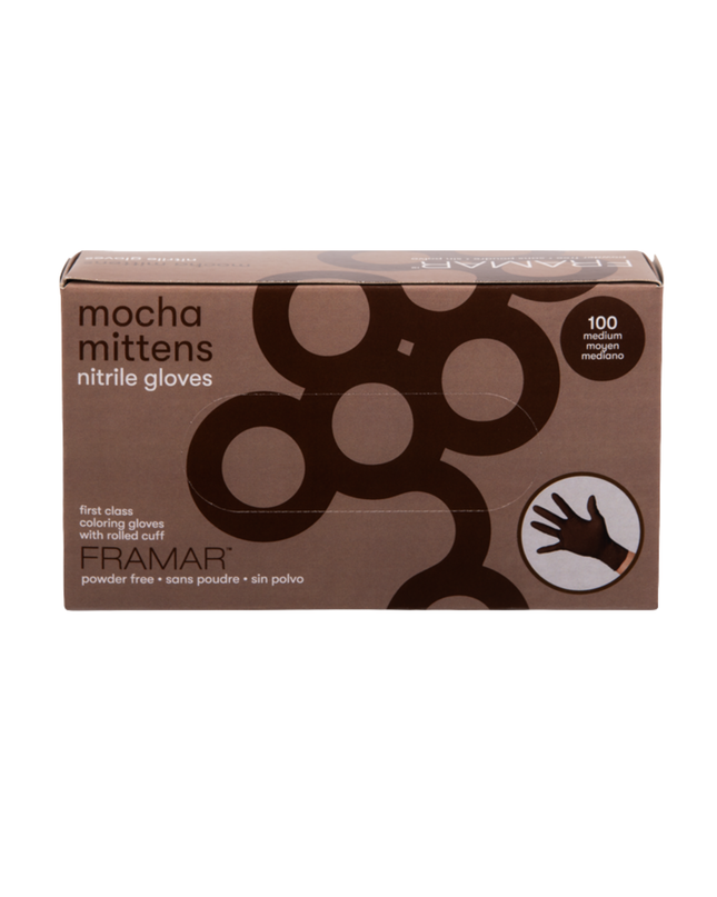 For stylists who like their gloves like their coffee: strong and smooth!