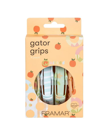 Cottage core called, they want their clips back! If your clips chronically disappear from your station, we recommend stocking up on this 4 pack of the cottage core clips of your dreams! Sectioning hair just got a soft new aesthetic and we’re SEW IN LOVE!