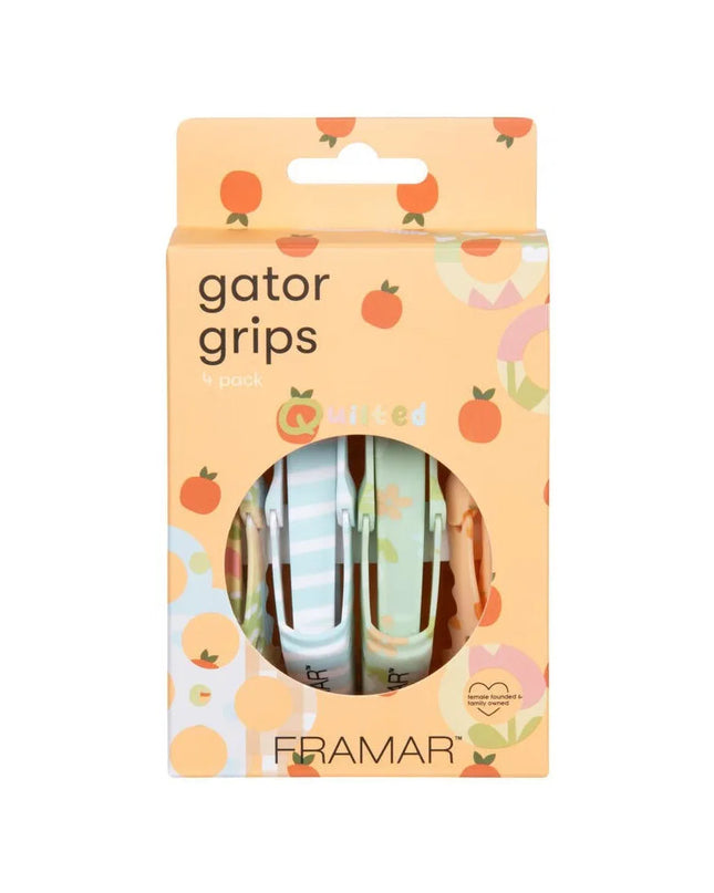 Cottage core called, they want their clips back! If your clips chronically disappear from your station, we recommend stocking up on this 4 pack of the cottage core clips of your dreams! Sectioning hair just got a soft new aesthetic and we’re SEW IN LOVE!