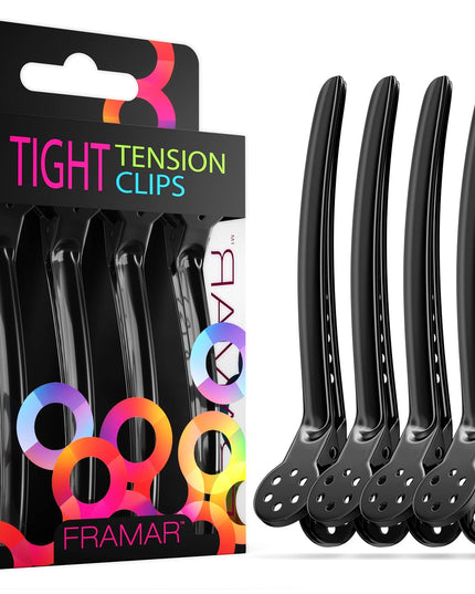 Framar Tight Tension Clips - 4 Count

High Quality – Pack of 4 premium clips with a high elasticity metal spring which lasts long even after repeated use. Impacts longevity on the unit making your clips last longer.