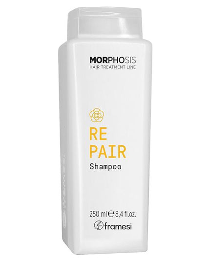 Fortifying and moisturizing shampoo enriched with Camellia Oil for overtreated, damaged, and dehydrated hair. Deeply repairs and revives the hair fibers with tangible moisturizing and restorative results. Regular use improves strength and resilience and increases the protective and restructuring effects.