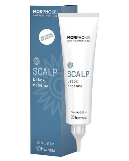 Caring for the scalp - sensitive exfoliating. Pre-shampoo detoxifying treatment for deep cleansing of irritated, sensitive, distressed scalps. Enriched with Purifying Cypress Extract, Tea Tree Oil, Lemon Essential Oil, Arginine, and Vitamin E, it removes impurities while protecting the scalp from polluting substances. Has an immediate soothing effect even on the most sensitive scalp.