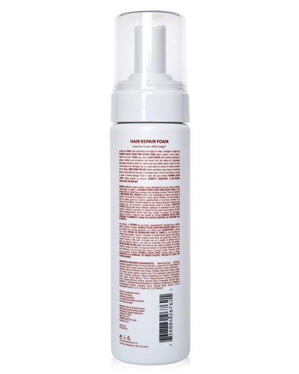 Medium. natural hold, bond strengthening hair mousse.