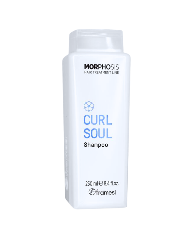 A moisturizing and disciplining shampoo for textured hair, gently cleanses while respecting curl structure. Enriched with Cotton Milk, Hyaluronic Acid, and Cationic Conditioners for softness, definition, and elasticity. Arginine, which has repairing and conditioning properties, and Vitamin E, with its antioxidant, hydrating, and protective power, combine in a formula that fights frizz and leaves the hair glossy and easy to tame.