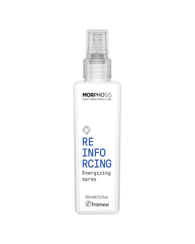 Energizing treatment for the scalp and fragile, thinning hair. Reactivates micro-blood circulation, nourishes the hair bulb, reinforces hair structure, slows down hair loss, and promotes an environment conducive to growth. Delivers essential nutrients to maintain scalp health and hair density. Provides beneficial nutrients to the scalp.