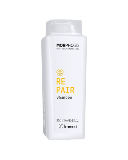 Fortifying and moisturizing shampoo enriched with Camellia Oil for overtreated, damaged, and dehydrated hair. Deeply repairs and revives the hair fibers with tangible moisturizing and restorative results. Regular use improves strength and resilience and increases the protective and restructuring effects.