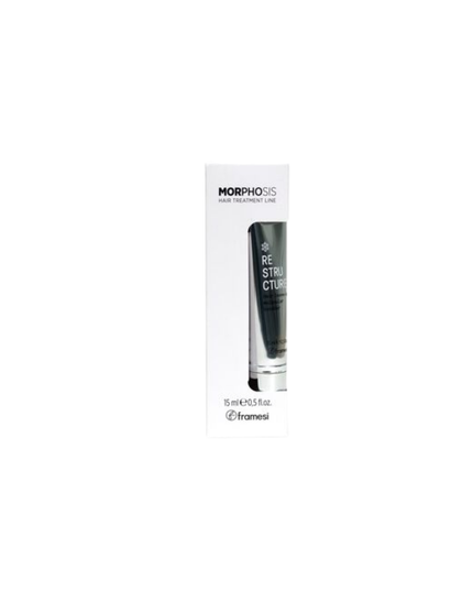 Restructuring, anti-breakage leave-in serum for scalp and hair. Revives and plumps up the hair fibres from within, leaving them strong, full-bodied and silky smooth. It hydrates and rebalances the scalp, leaving the hair stronger and shinier.