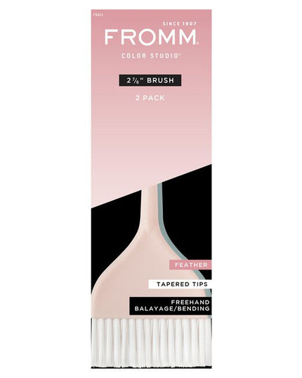 Feather soft extra wide brushes for fast application of freehand painting, balayage and blending.