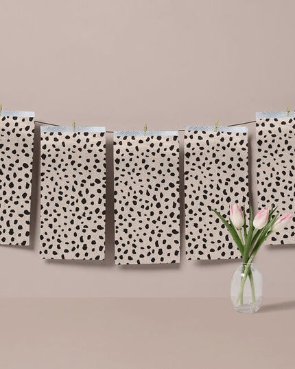 Medium weight embossed cheetah print color foils ideal for multi-color work, balayage, and freehand painting techniques.