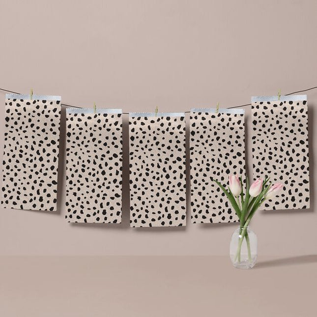 Medium weight embossed cheetah print color foils ideal for multi-color work, balayage, and freehand painting techniques.