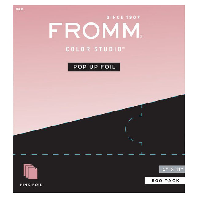 Medium weight embossed pink color foils ideal for multi-color work, balayage and freehand painting techniques.