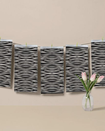 Medium weight embossed zebra print color foils ideal for multi-color work, balayage, and freehand painting techniques.