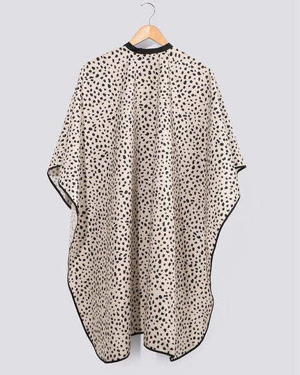 Premium Client Hairstyling Cape - Cheetah Print