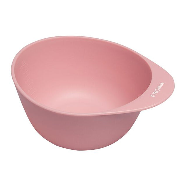 Set of 3 small size mixing bowls for multi color mixing with a stainproof matte finish.