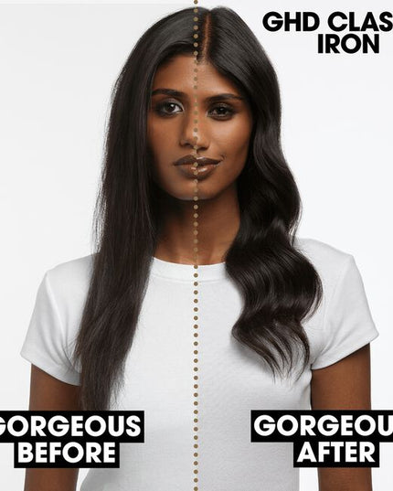 Professional Chronos Classic 1" Tong for up to 3x Faster, HD frizz-free curls and waves that last all day. With curl responsive technology for ultimate heat consistency of 365°F and no extreme heat damage.