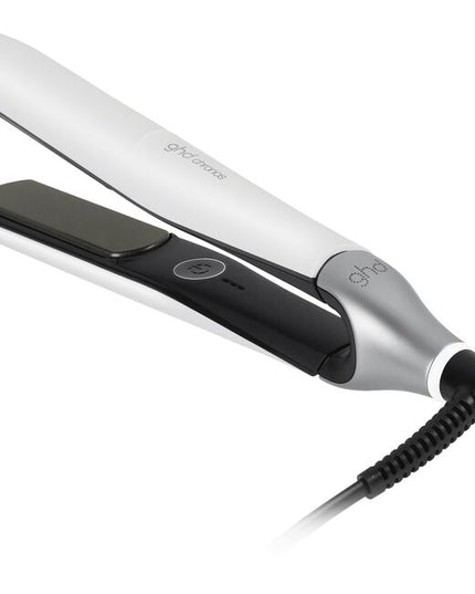 Introducing ghd's professional HD motion-responsive™ styler, ghd chronos; for one stroke high-definition results that last. ghd's most advanced styler, suitable for all hair types. For 3x faster styling and high-definition results.