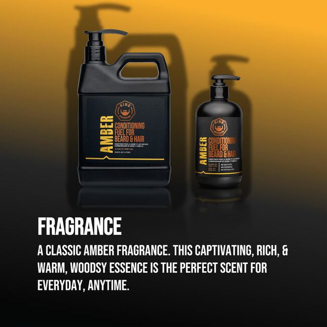 Hydrate and moisturize your hair and scalp with GIBS Amber Conditioner.