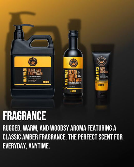 All a guy really needs in the shower is a smile. Because you have better things to do than stress over your man tresses, our Man Wash BHB is the perfect power tool for the splash and dash. Slice precious time out of your cleansing routine with this all-over lather that takes care of your beard, hair and nether regions in triple time.