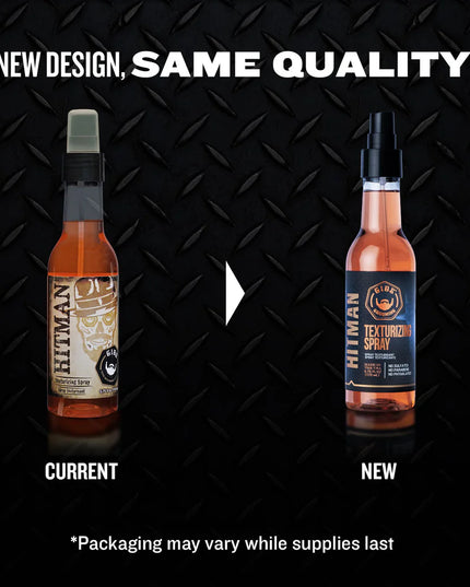 When you're a man on the run, you don't have time to primp and style. With Gib's Hitman Texturizing Spray, all it takes is a one quick shot and a tousle with your fingers for a textured, messy, just-drove-off-in-a-cloud-of-dust look. Topped off with Keratin, Hops and Holy Basil, this spray isn't for the weak hearted (or haired).