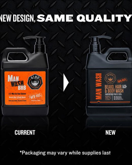Get the ultimate 3-way with GIBS Man Wash BHB! You’ll instantly experience a rugged fragrant blend of Citrus, Oak Basil using Manwash BHB but it doesn’t stop with only smelling great, this wash also cleanses and conditions your skin naturally with Copaiba Balsam Oil Tea Tree Oils. Don’t stop yet! Hemp Oil Argan Oil finish you off with Proteins and Fatty Acids for strength, healthier growth better manageability.