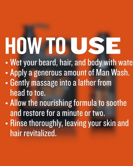 Get the ultimate 3-way with GIBS Man Wash BHB! You’ll instantly experience a rugged fragrant blend of Citrus, Oak Basil using Manwash BHB but it doesn’t stop with only smelling great, this wash also cleanses and conditions your skin naturally with Copaiba Balsam Oil Tea Tree Oils. Don’t stop yet! Hemp Oil Argan Oil finish you off with Proteins and Fatty Acids for strength, healthier growth better manageability.