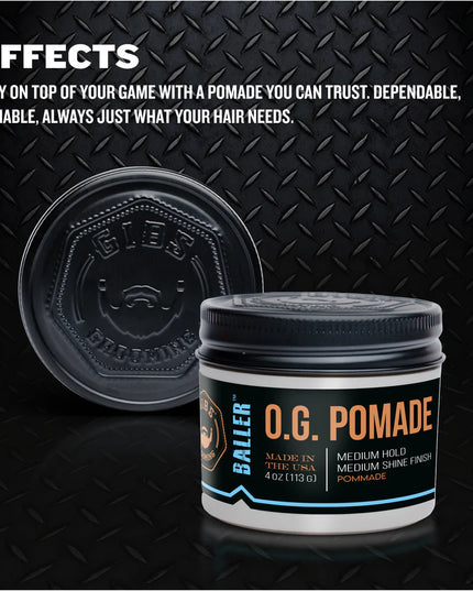 Great style without the styling commitment is what GIBS O.G. Baller delivers! Emulsify just a bit into your fingertips, apply to hair then let the Holy Basil moisturize and soothe while the Hops help to reduce future hair loss. Move your O.G. Baller look throughout the day and re-energize the fresh fragrances of citrus, black carnation and rich amber!